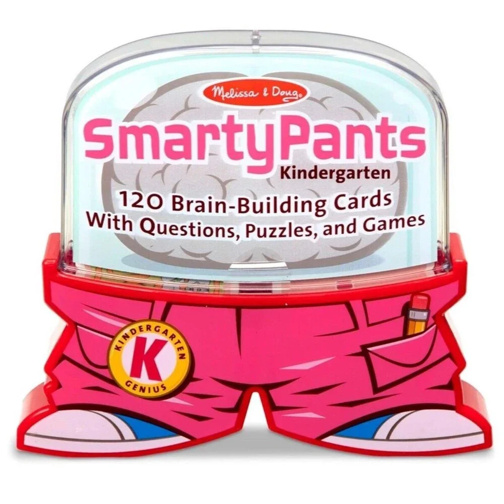 Melissa & Doug Smarty Pants Kindergarten 120 Brain-Building Cards Education Game